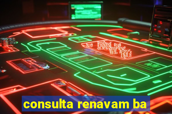 consulta renavam ba